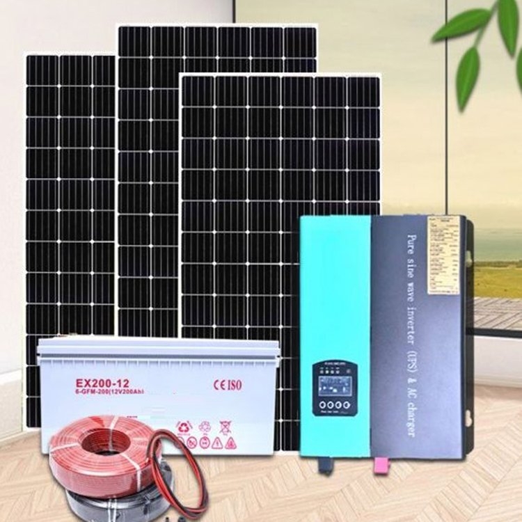 8KW太陽(yáng)能發(fā)電系統(tǒng)全套家用光伏發(fā)電機(jī)離網(wǎng)發(fā)電設(shè)備